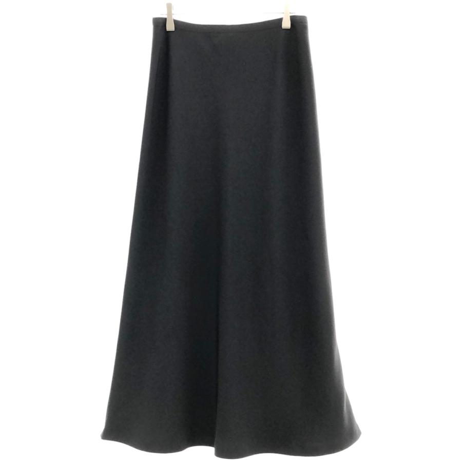 アーギュー Argue 23SS フレアスカート ロング リネン F 黒（Christian  