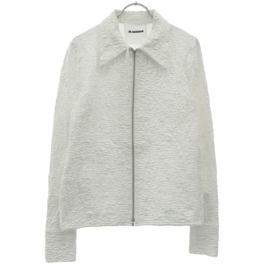 ジル JIL SANDER ジルサンダー 24SS Front Zip Shirt ジップアップ