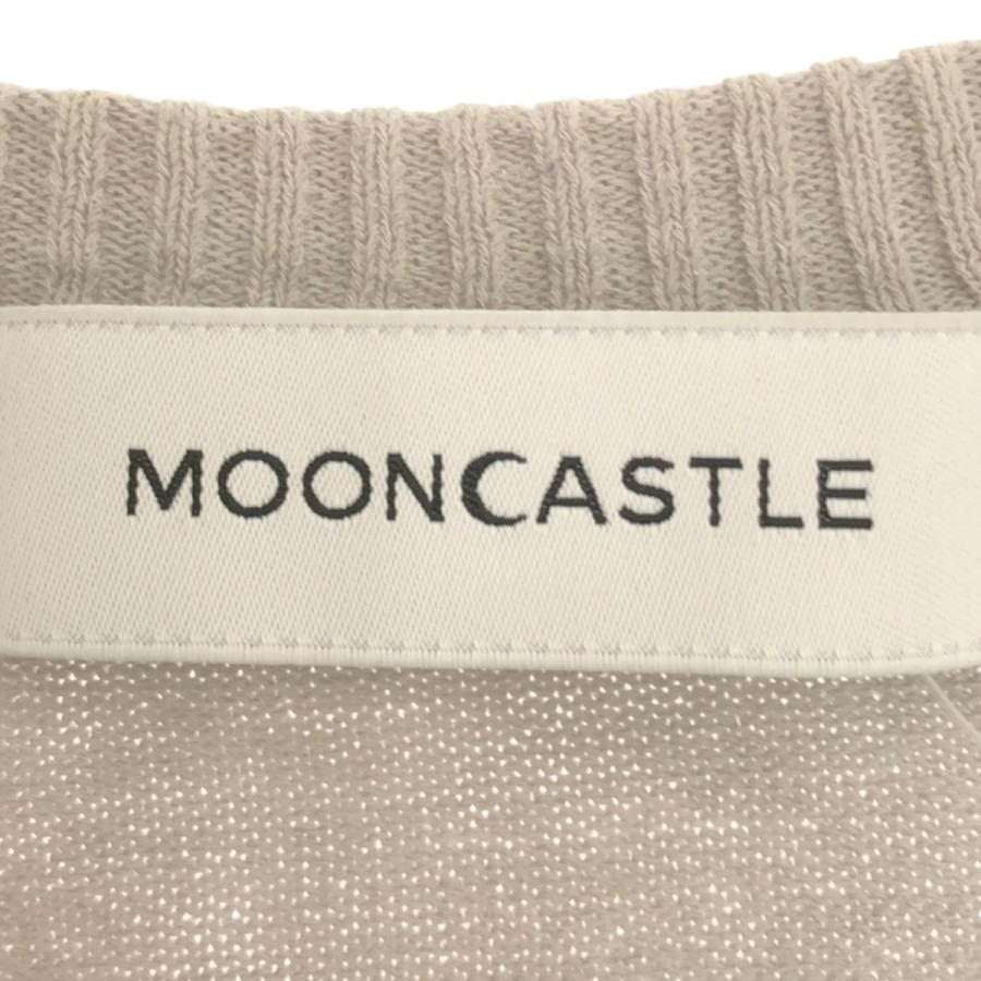 MOONCASTLE ムーンキャッスル ICE COTTON CREWNECK アイスコットン ショートスリーブニットトップス MC18 グレー L IT43XV0IGGZ1｜modescape｜03