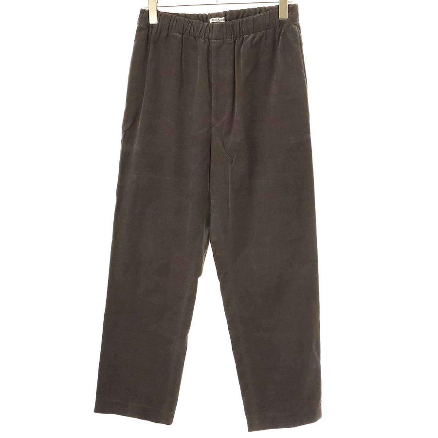 AURALEE（オーラリー） 22AW FINX LIGHT CORDUROY EASY SLACKS