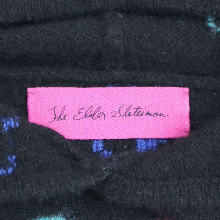 The Elder Statesman ジ エルダー ステイツマン Cashmere Flower Knit 