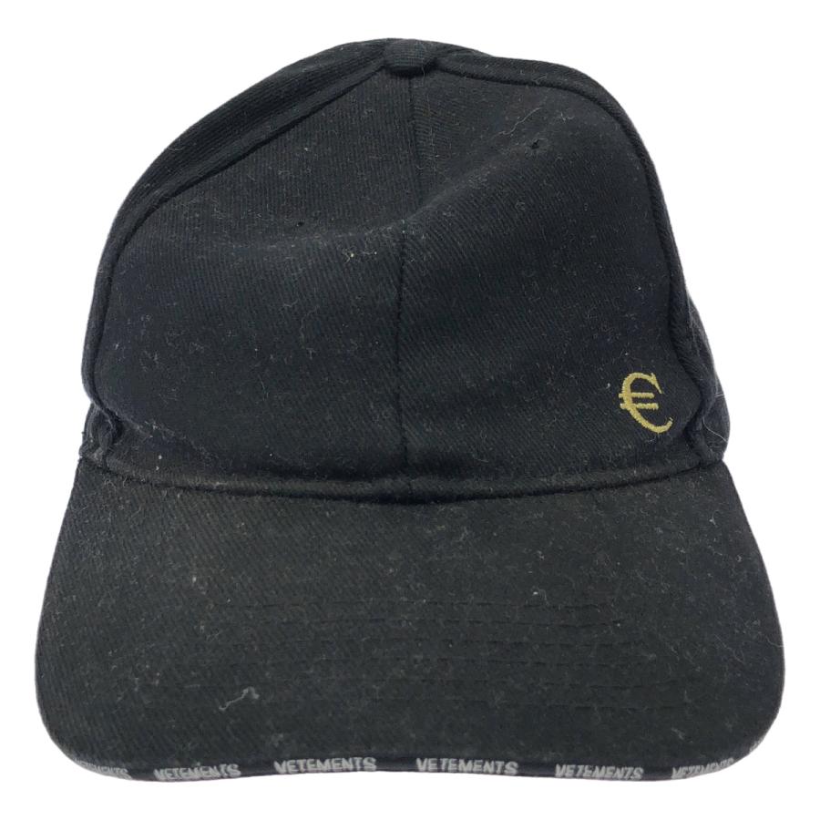 VETEMENTS（ヴェトモン） 17AW EURO CAP エンブロイダリーキャップ