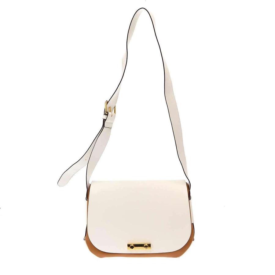 MARNI（マルニ） クロスボディレザーショルダーバッグ ホワイト