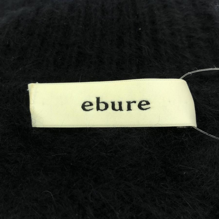 ebure エブール シャギーフォックス オフタートルニットセーター