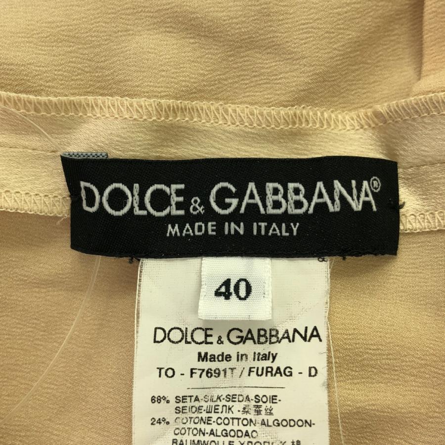 DOLCE&GABBANA（ドルチェ & ガッバーナ） レースシルクプルオーバー 