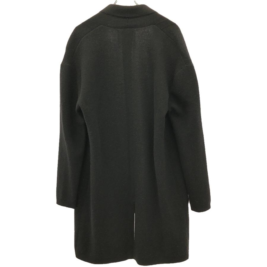 ESTNATION - ESTNATION エストネーション ウールカシミヤニットガウンコート カーディガン 6220012090053 ブラック M ESTNATION エストネーション ウールカシミヤニットガウンコート