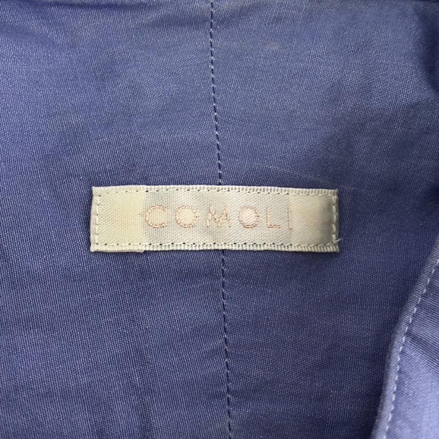 COMOLI（コモリ） 21SS バンドカラーシャツワンピース T01-02009