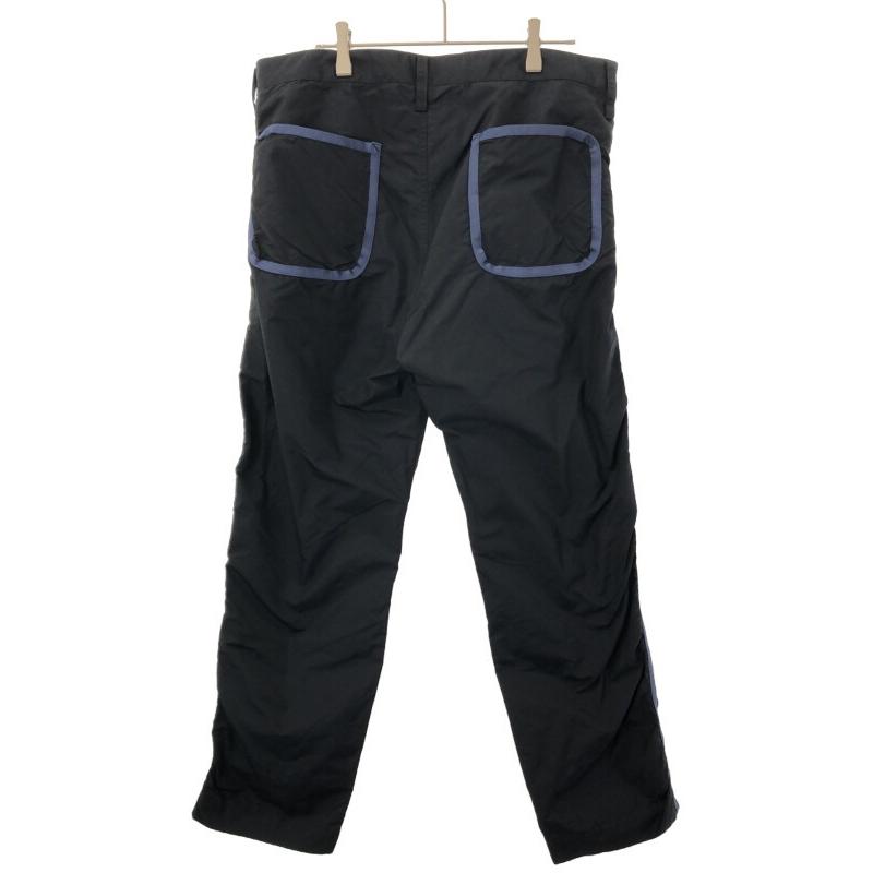 sacai サカイ 12SS ポリエステルシルクストレートパンツ ブラック 2 12 