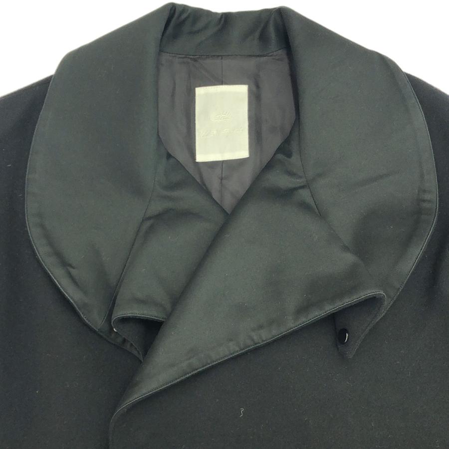 whowhat フーワット COCOON JACKET ウールコクーンジャケット  ブラック S WhoWhat（フーワット） COCOON JACKET ウールコクーンジャケット