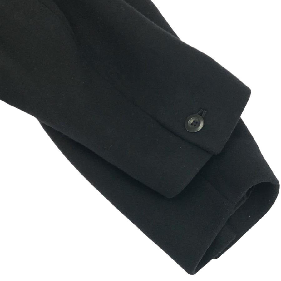 whowhat フーワット COCOON JACKET ウールコクーンジャケット  ブラック S WhoWhat（フーワット） COCOON JACKET ウールコクーンジャケット