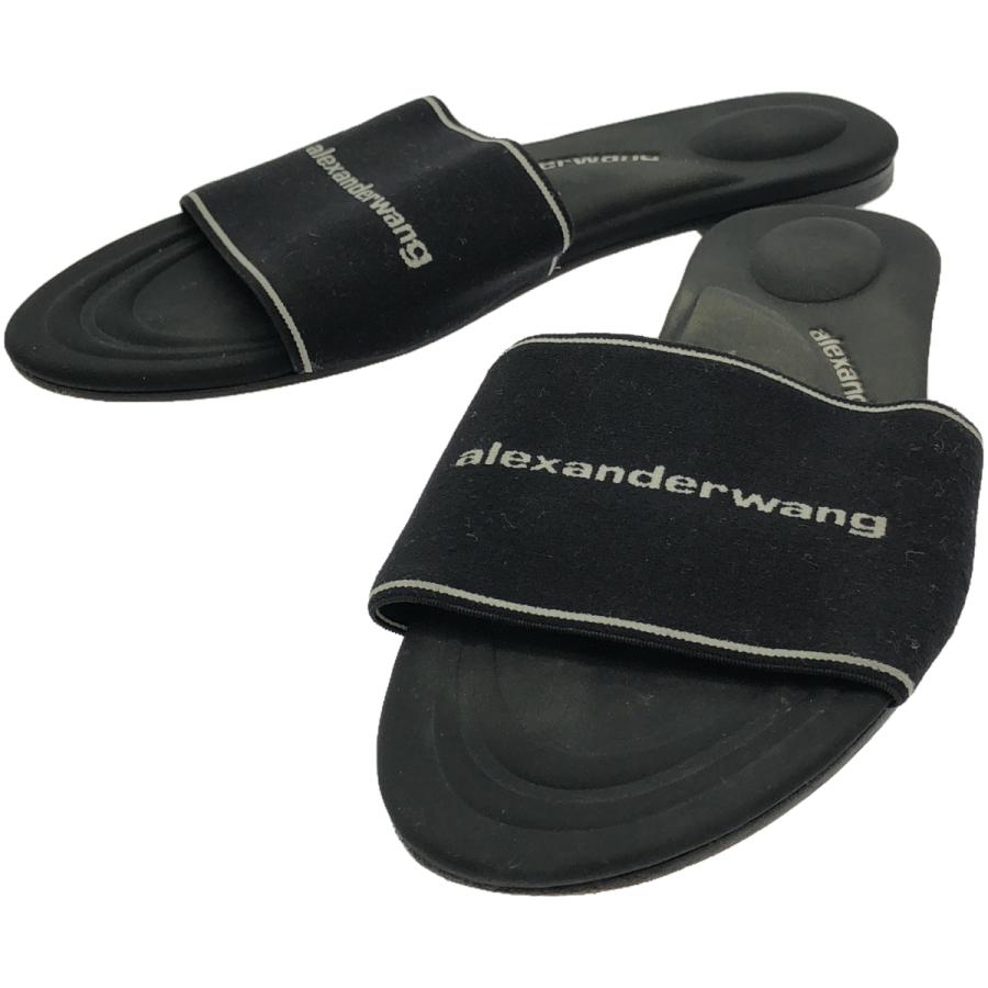 アレキサンダーワン　 Alexander WANG サンダル alexanderwang（アレキサンダー・ワン） フラットサンダル ブラック 39
