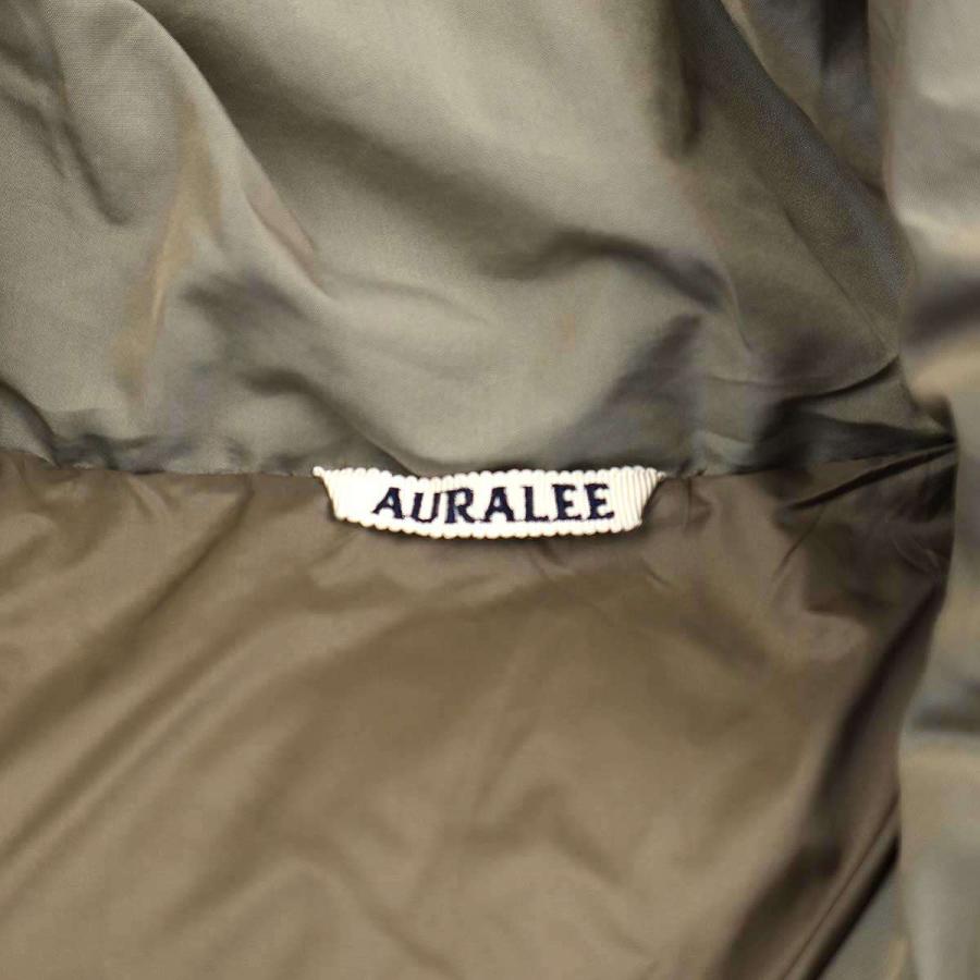 AURALEE（オーラリー） 23AW FINX POLYESTER CHAMBRAY DOWN COAT