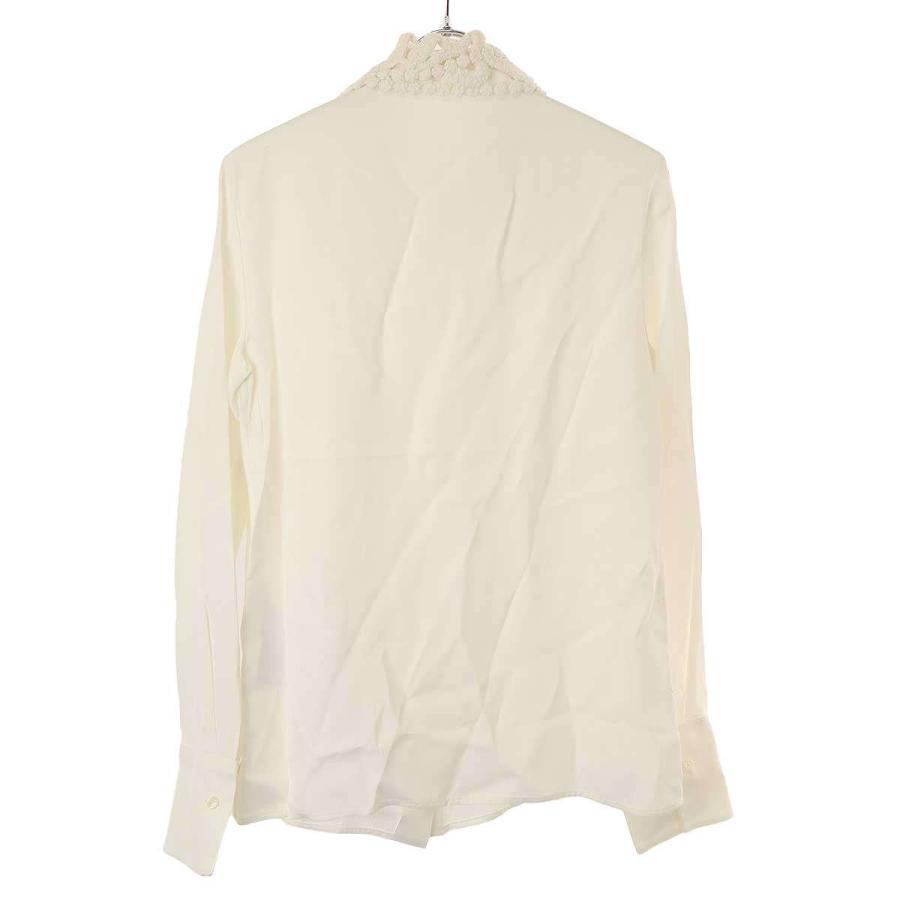 JIL SANDER ジルサンダー 22AW レースニットカラーレーヨン JIL SANDER ジルサンダー 22AW レースニットカラーレーヨン
