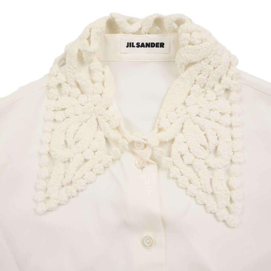 JIL SANDER ジルサンダー 22AW レースニットカラーレーヨン JIL SANDER ジルサンダー 22AW レースニットカラーレーヨン