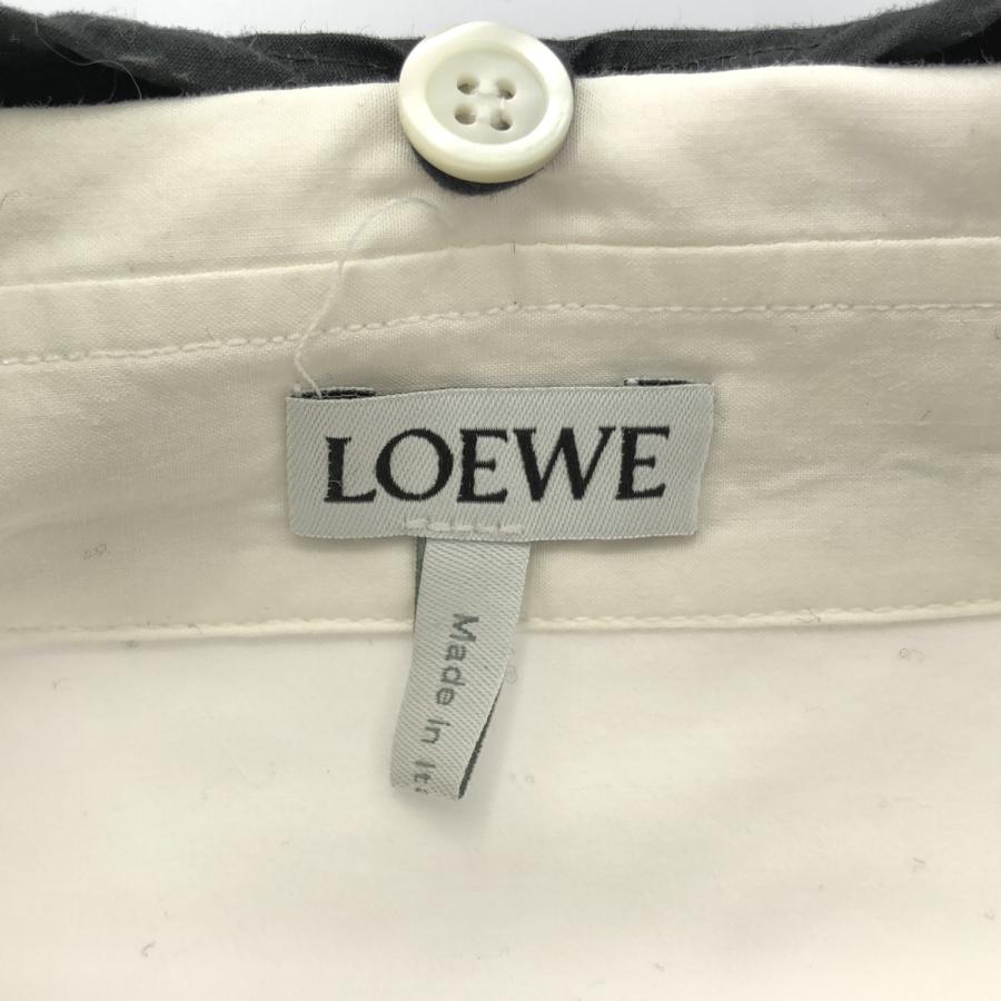 LOEWE（ロエベ） パイピングフリンジシャツワンピース D2299451GA 