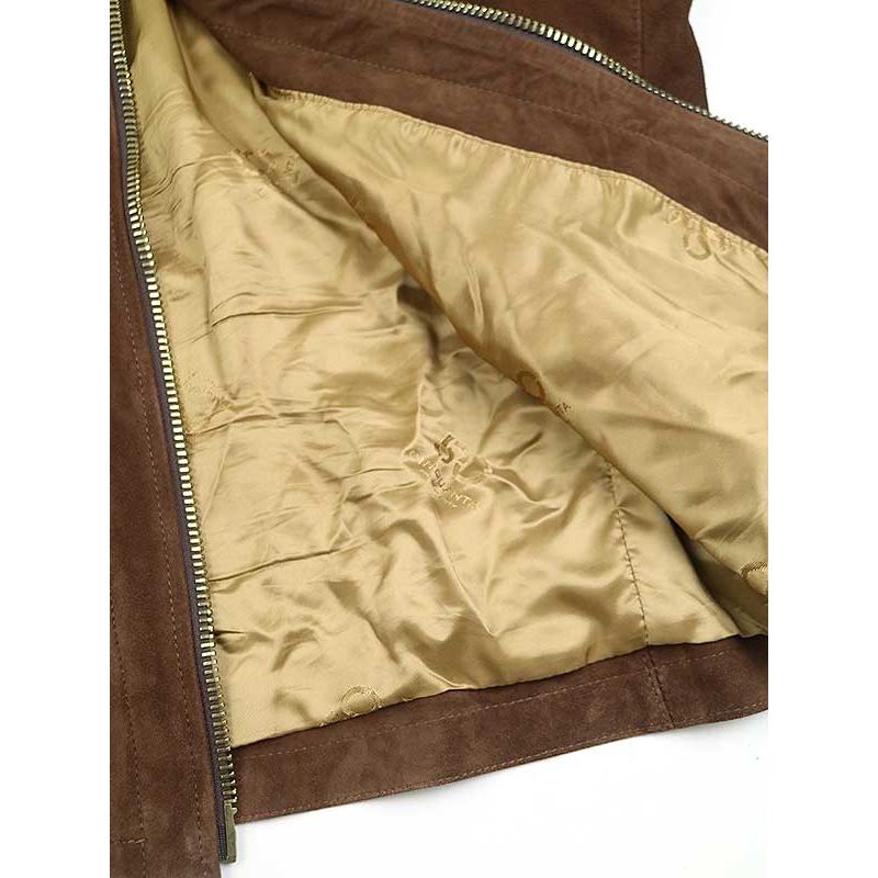 CINQUANTA チンクワンタ スエード チョアジャケット サイズ48 西口着 CINQUANTA＜チンクワンタ＞ ゴートスエードシングルジャケット