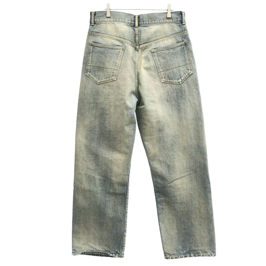 ANCELLM アンセルム 24AW P/DAMAGE DENIM STRAIGHT 5P PANTS ダメージ