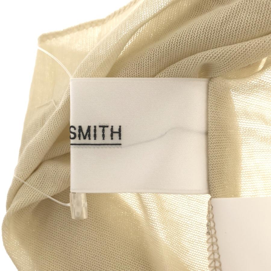 JANE SMITH ジェーンスミス 24SS SHEER BICOLOR LONG SLEEVE TOPS 