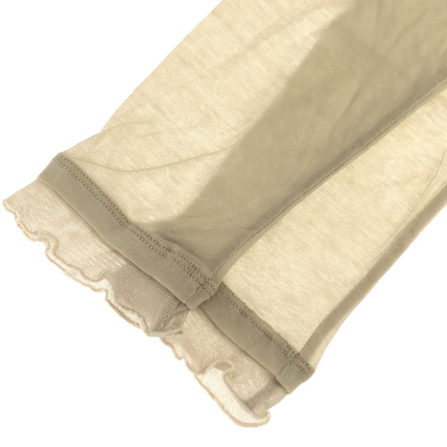 JANE SMITH ジェーンスミス 24SS SHEER BICOLOR LONG SLEEVE TOPS 