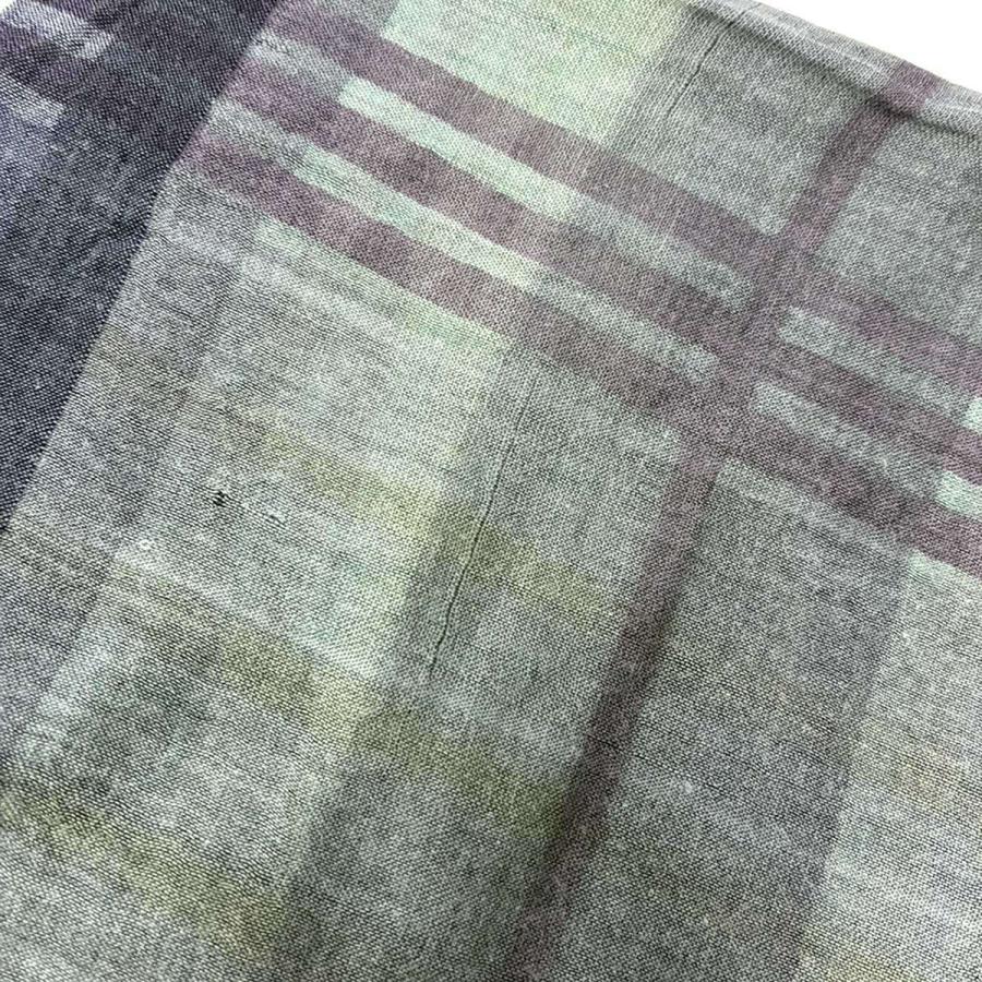DRIES VAN NOTEN（ドリス ヴァン ノッテン） チェック 大判フリンジ 