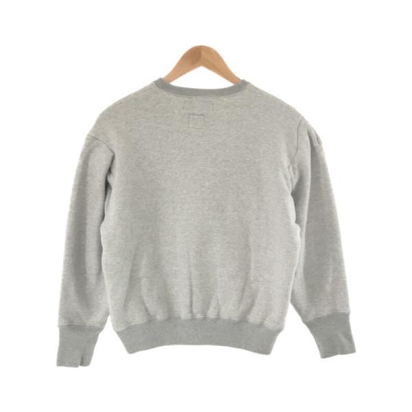 FACETASM ファセッタズム 20AW 裏起毛スウェットトレーナー グレー 
