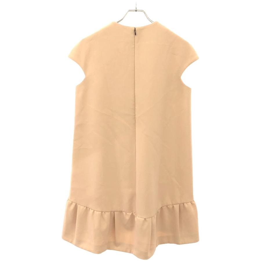 YOKO CHAN ヨーコチャン Cap-sleeve A-line Dress キャップ