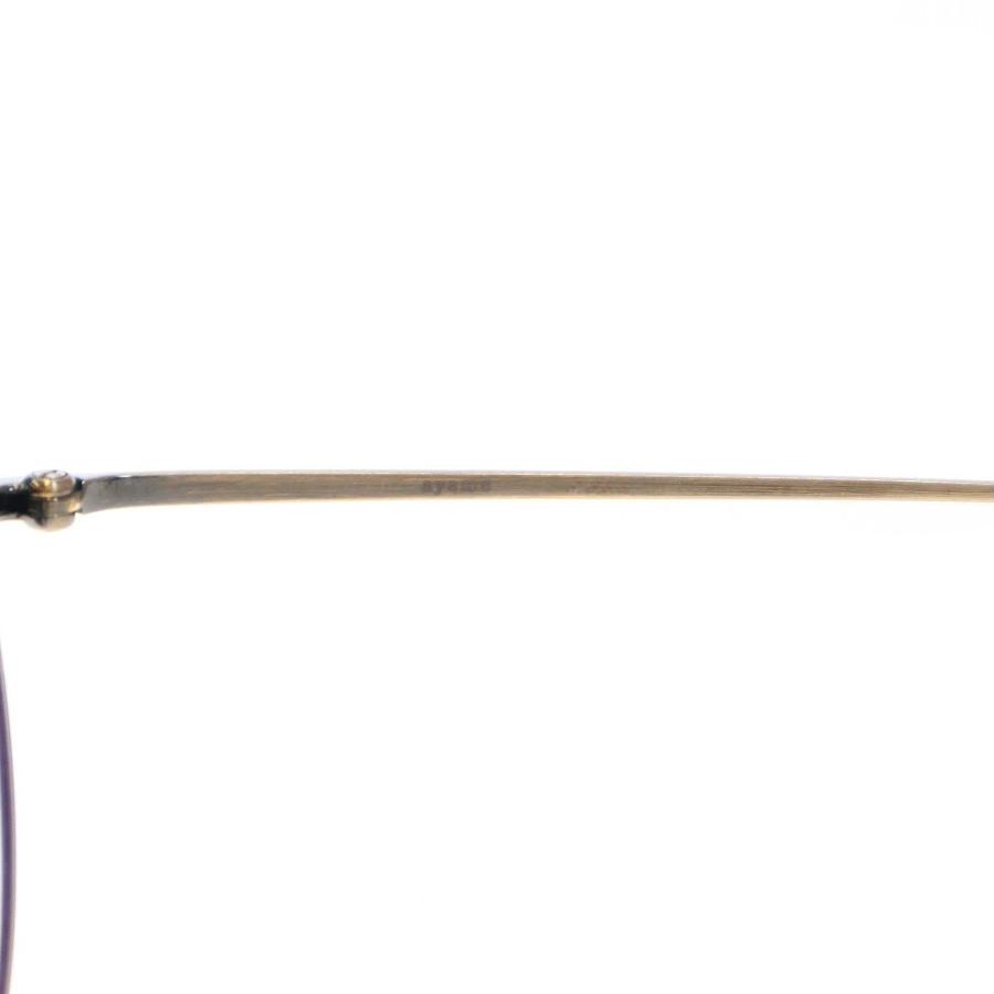 ayame（アヤメ） MANRAY メタルフレームアイウェア シルバー ブルー系