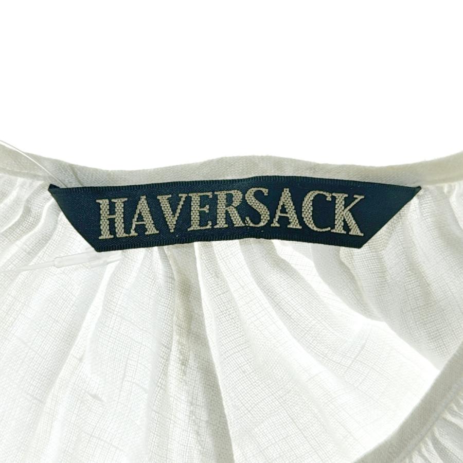 HAVERSACK（ハバーサック） リネンギャザーシャツブラウス 622224 