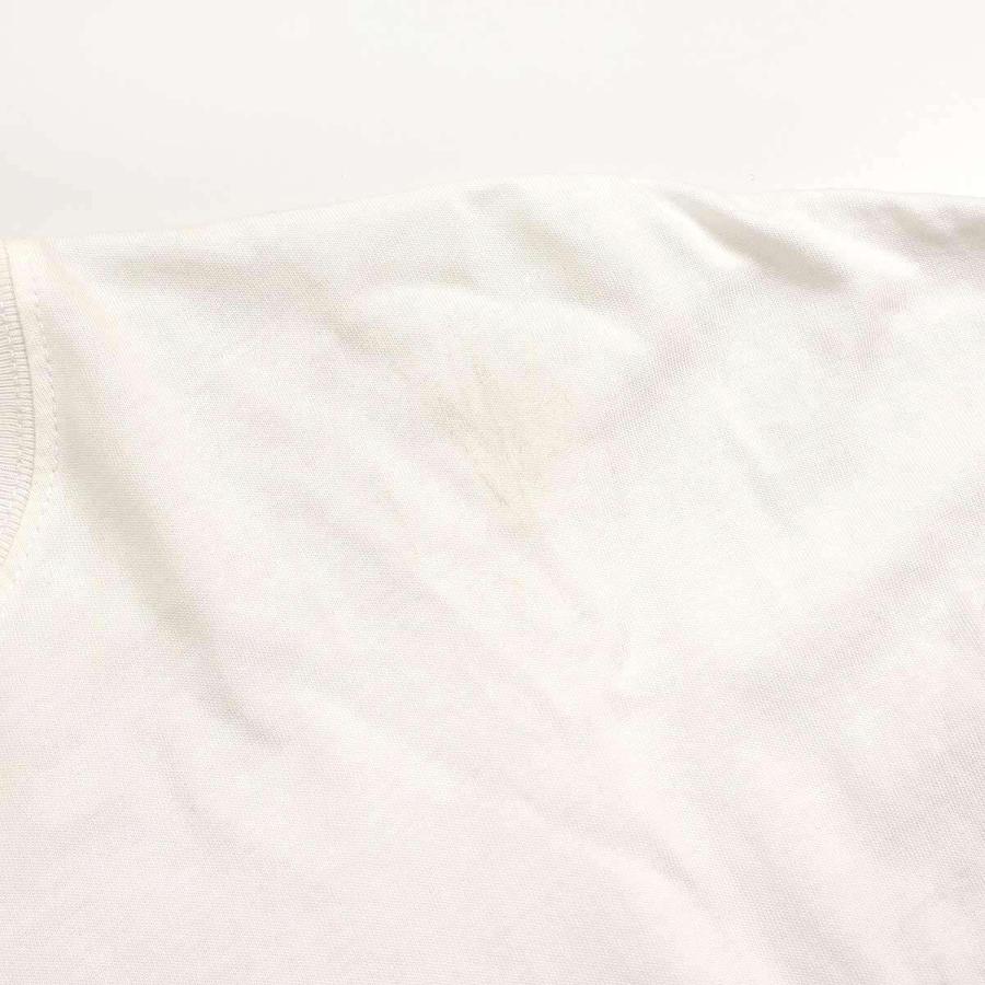 RAF SIMONS ラフシモンズ 23SS RロゴプリントTシャツ 231-120 ホワイト  