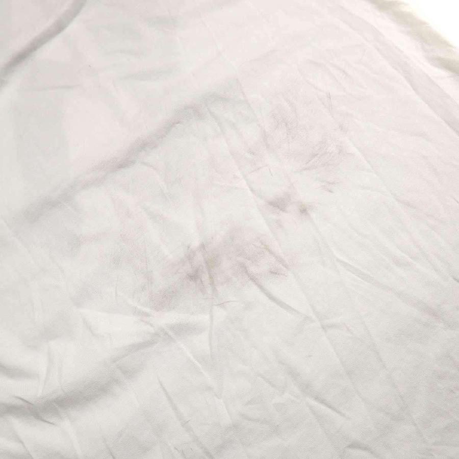 RAF SIMONS ラフシモンズ 23SS RロゴプリントTシャツ 231-120 ホワイト  