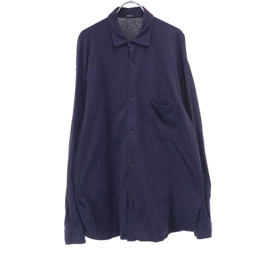 COMOLI（コモリ） 24SS コットンジャージー コモリシャツ X01-05016 