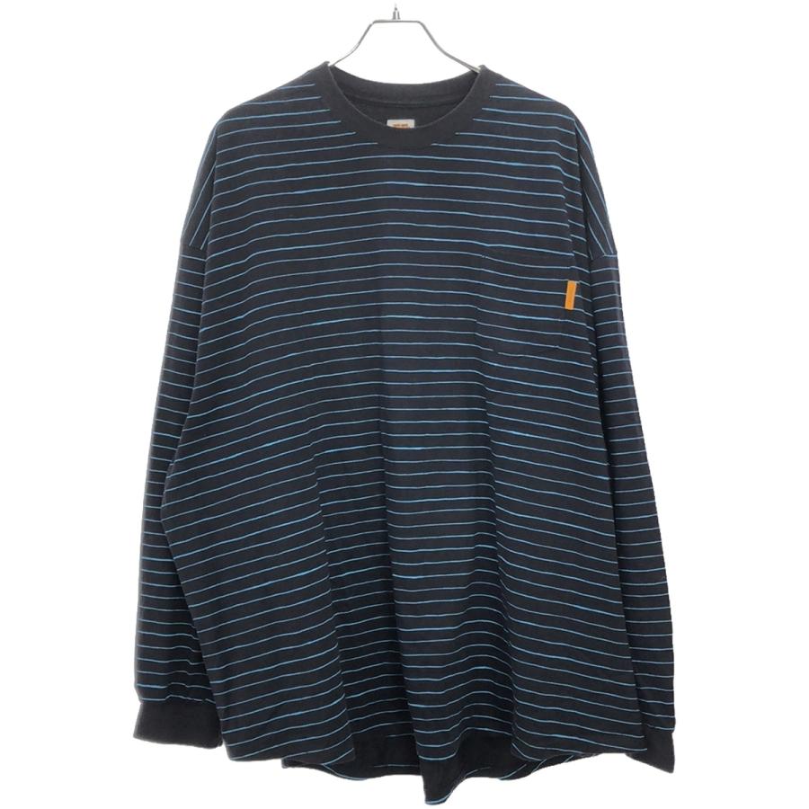 トップス SEESEE SUPER BIG ROUND LONGSLEEVE BOADER SEESEE SUPER BIG ROUND LONGSLEEVE BOADER