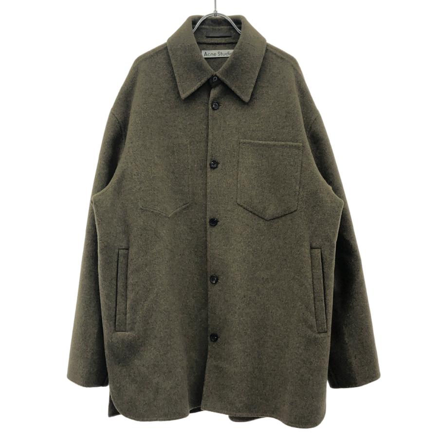 acne studios ウールオーバーシャツ Acne Studios（アクネ ストゥディオズ） ソフトウールオーバーシャツ