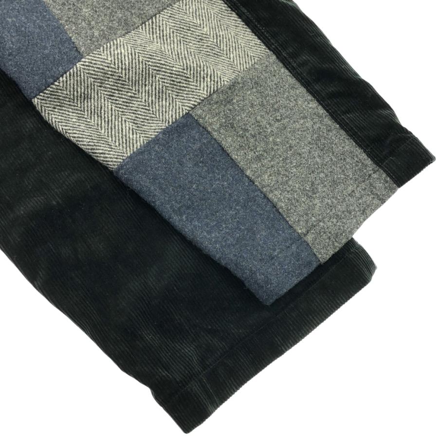 美品 コムデギャルソン 21AW ウールツイードパッチワークジャケット シャツ COMME des GARCONS SHIRT コムデギャルソンシャツ 21AW パッチ