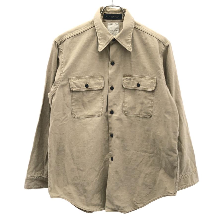 MADISON BLUE（マディソンブルー） HAMPTON BACK SATIN SHIRT