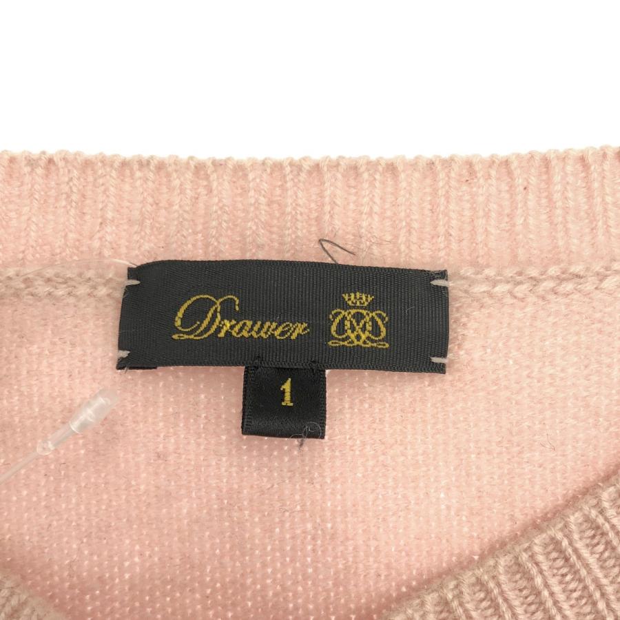 DRAWER（ドゥロワー） 7G カシミヤニットセーター 6513-106-0858