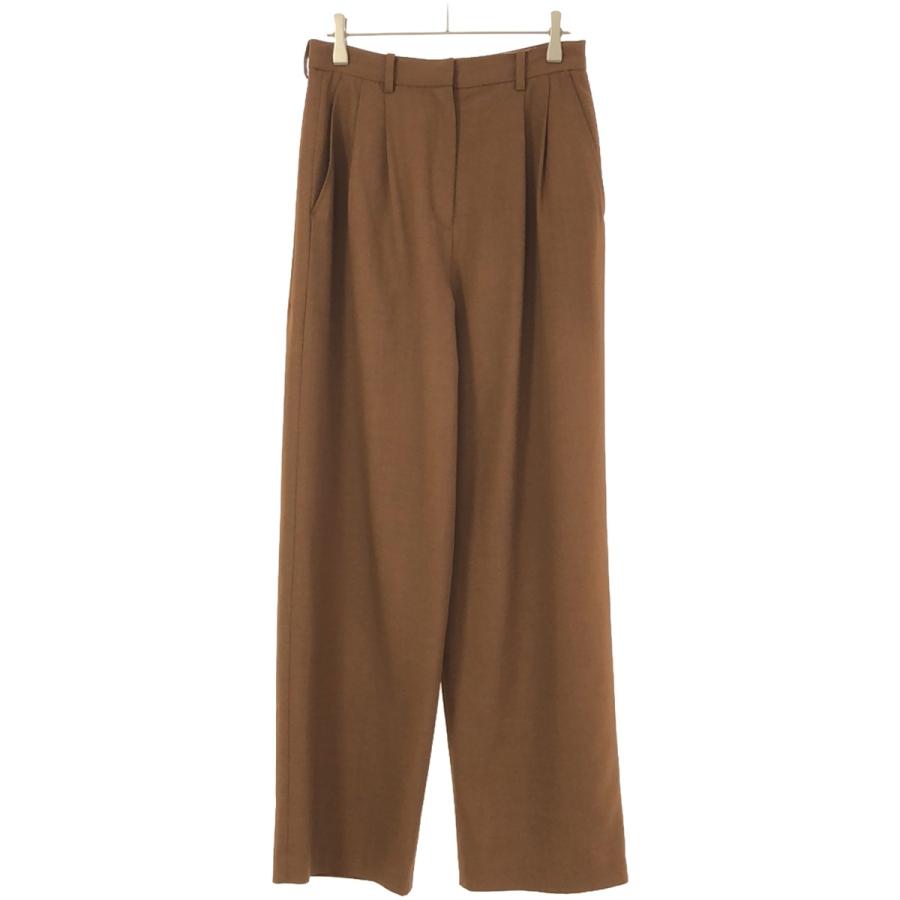 CLANE クラネ 22SS BASIC TUCK PANTS ベーシックタックパンツ 12110  