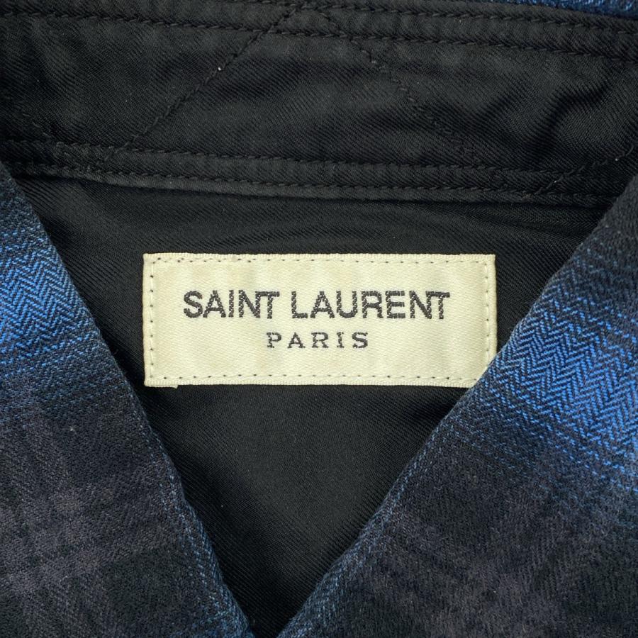 SAINT LAURENT PARIS サンローラン パリ 16AW サイドポケットオンブレ