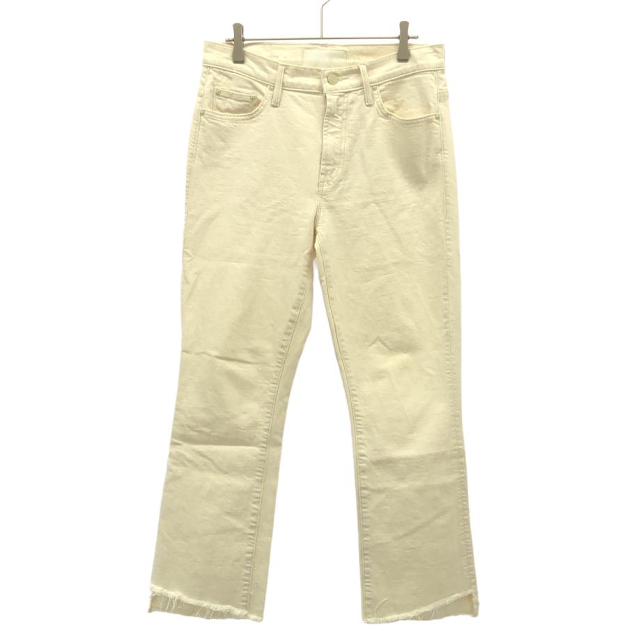 mother（マザー） NATURAL INSIDER CROP カットオフデニムパンツ