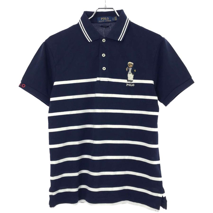 POLO RALPH LAUREN（ポロ・ラルフローレン） ポロベアー刺繍ボーダー