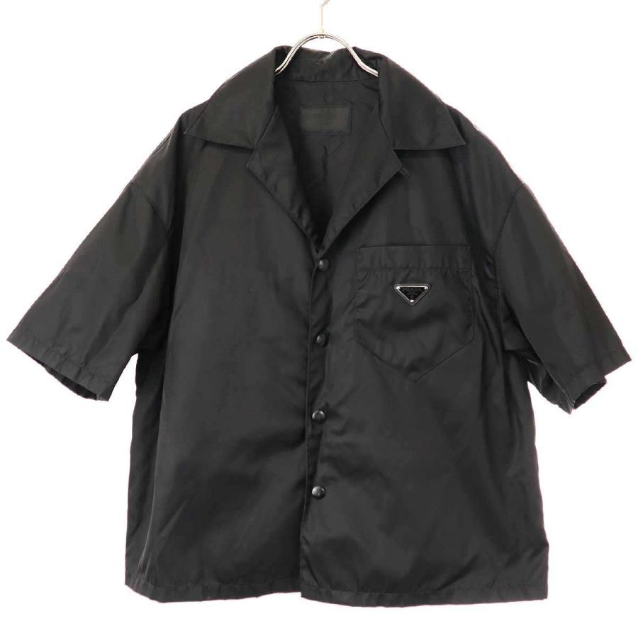 PRADA（プラダ） 19SS RE-NYLON ロゴプレート ショートスリーブ