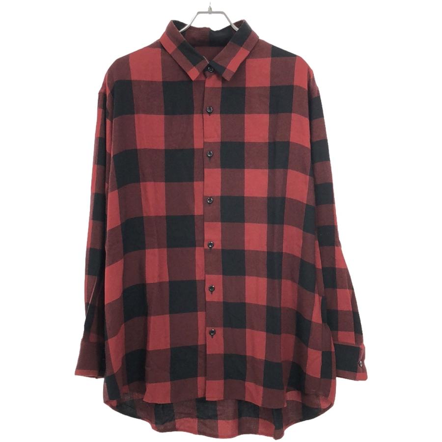 LAD MUSICIAN ラッドミュージシャン 18AW MODAL BLOCK CHECK BIG SHIRT 