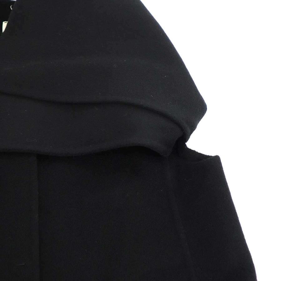 FENDI（フェンディ） フォックスファー ウールケープコート FF7818 W1D