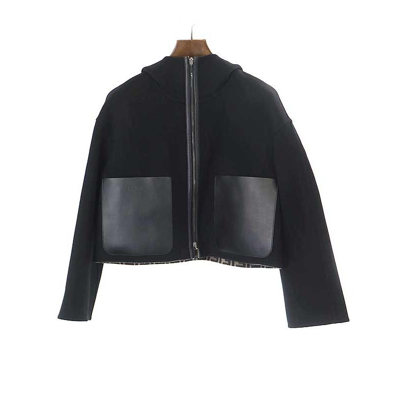 FENDI フェンディ ウールダブルフェイス FFリバーシブル FENDI フェンディ ウールダブルフェイス FFリバーシブル