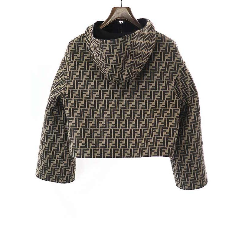 FENDI フェンディ ウールダブルフェイス FFリバーシブル