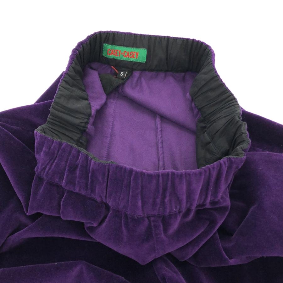CASEY CASEY ケイシー ケイシー 20AW P VERGE ベルベットトラウザー  