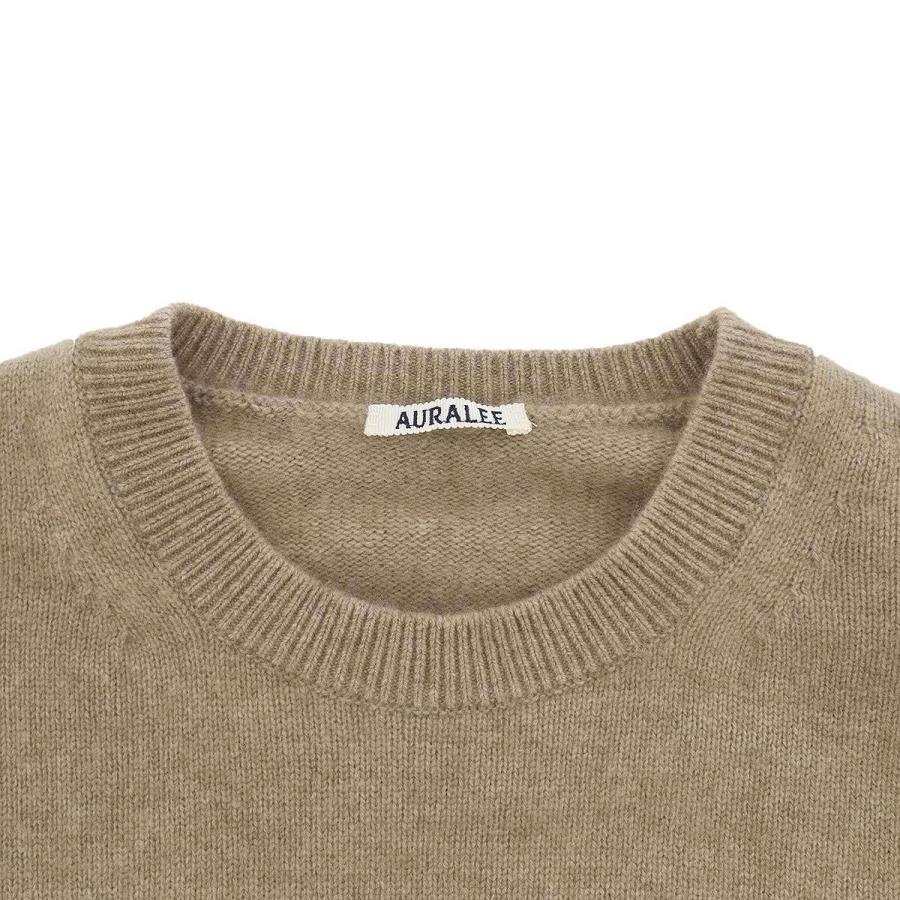AURALEE（オーラリー） 22AW BABY CASHMERE KNIT P/O ベイビーカシミヤ