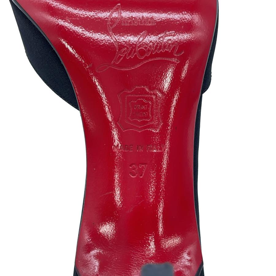 Christian Louboutin クリスチャンルブタン ポインテッドトゥサテン  