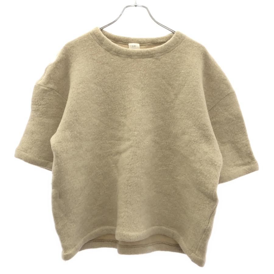 Seya セヤ 19AW Felted t-shirt フェルトウールTシャツ 19070450000430 ベージュ系 S seya. Seya セヤ 19AW Felted t-shirt フェルトウールTシャツ
