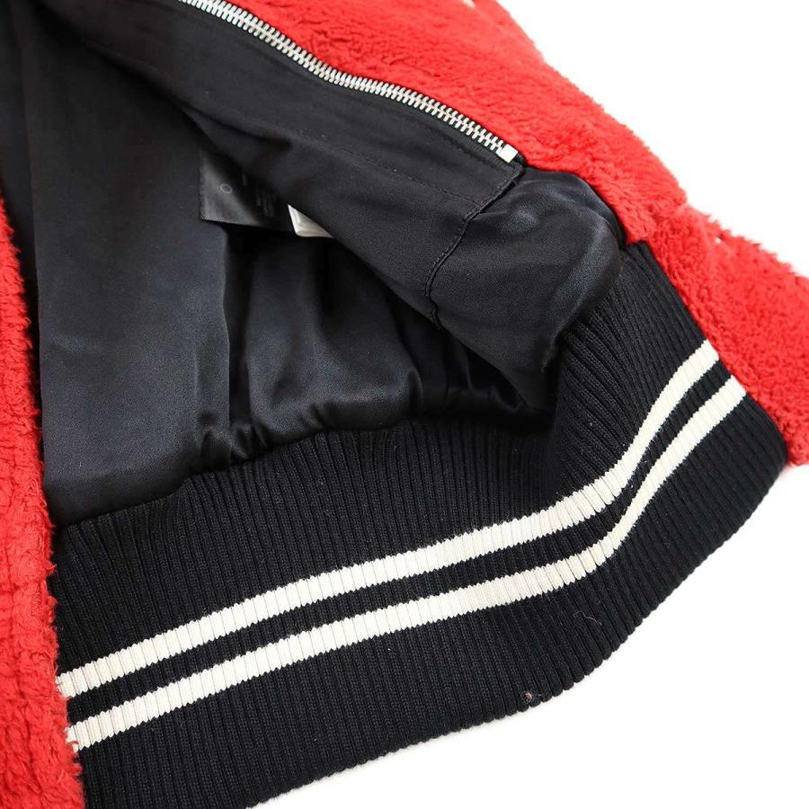 AMIRI（アミリ） 17AW Sherpa Band Jacket ボアジャケット レッド S
